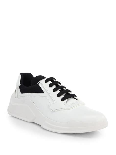 prada spazzolato runway sneakers|Prada shoes Canada.